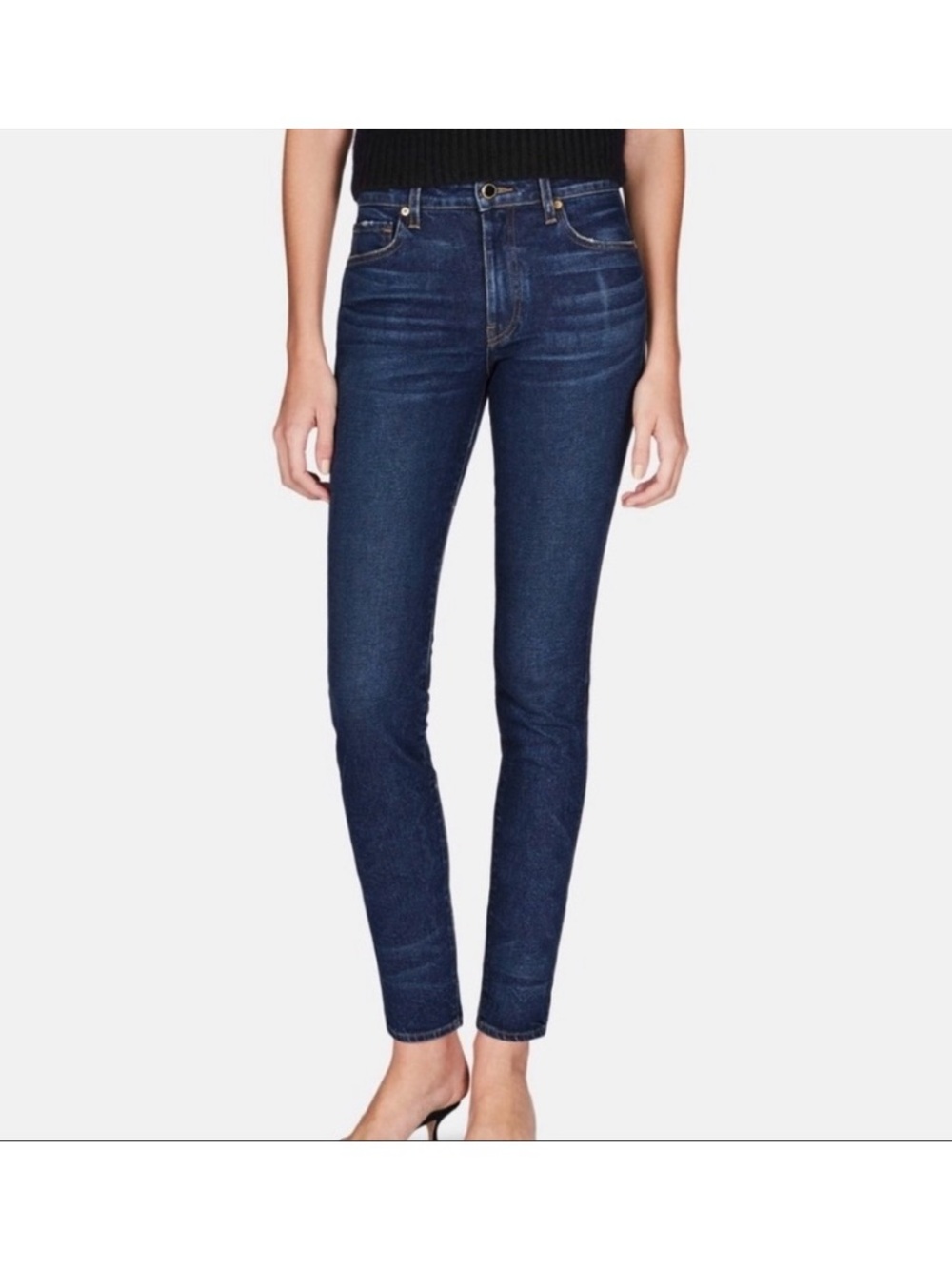 Khaite Kassandra Skinny Jeans Size 28